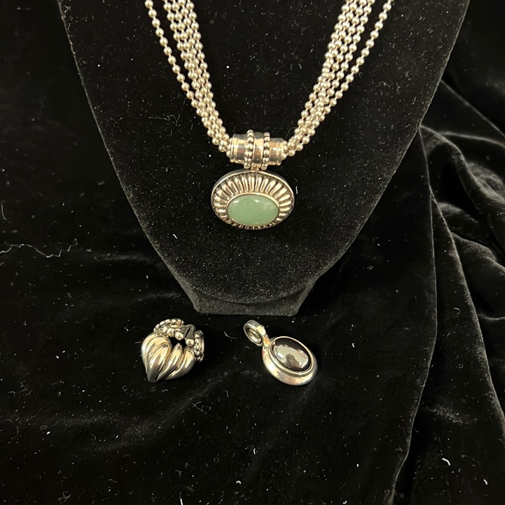 Jos Esposito Interchangeable Sterling Necklace